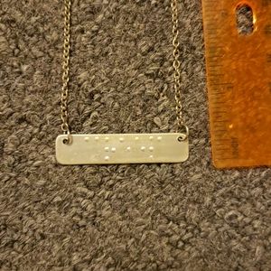 Braile Necklace "Creep"